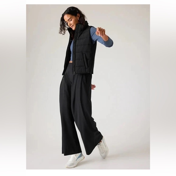 Athleta Brooklyn Heights High Rise Wide Leg Pants - Picture 2 of 11